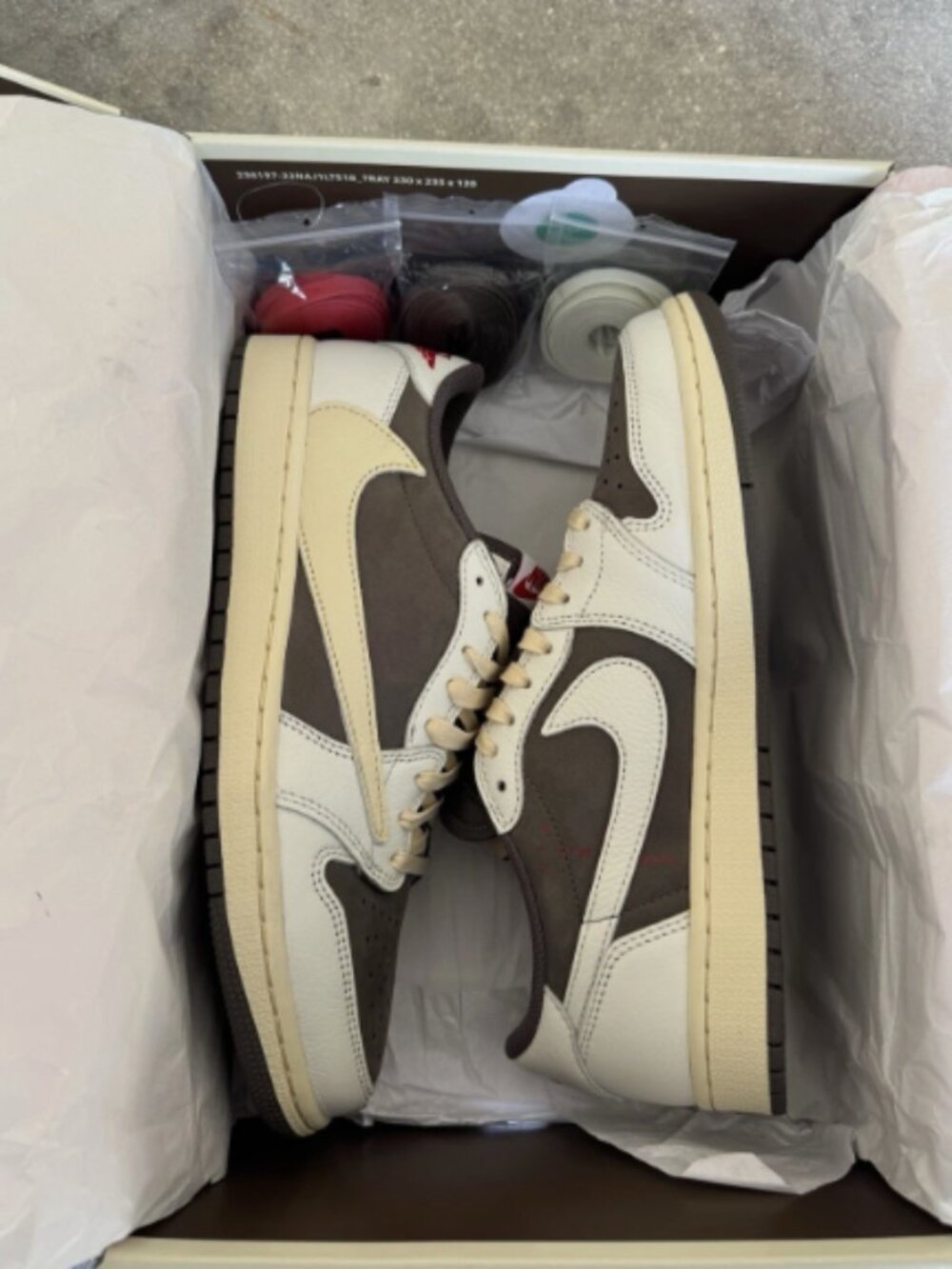 Nike Air Jordan 1 Low OG SP Travis Scott Reverse Mocha